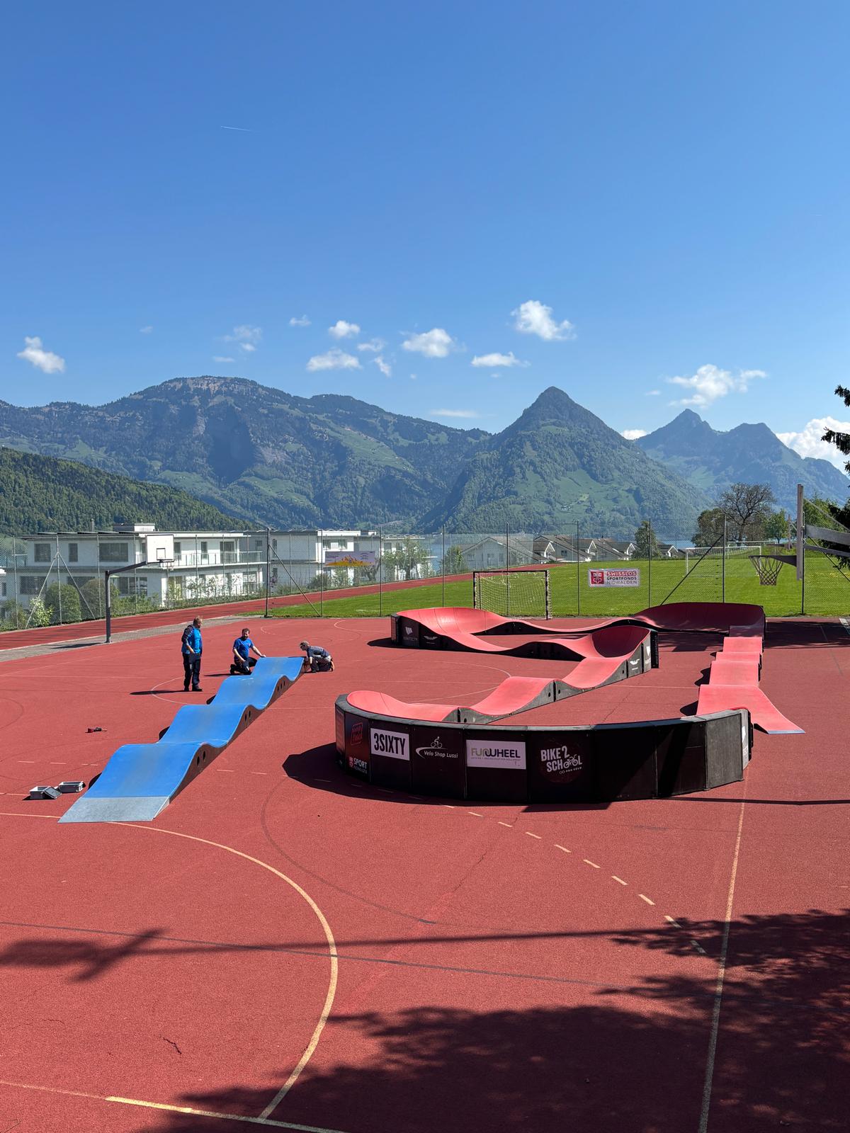 Pumptrack on Tour